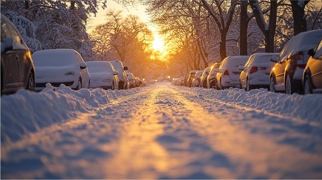 Bremsen im Winter